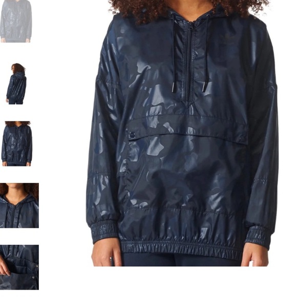 adidas Sweaters - Adidas Originals Seoul Winter
Embossed Windbreaker Women's size medium